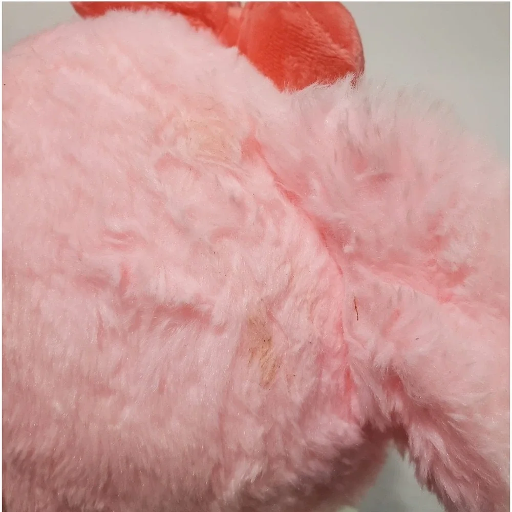 Sanrio‎ My Melody Healing Plush Doll Pink Heart Fluffy Soft Kawaii Stuffed Toy